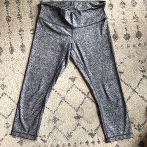 Lululemon Wunder Under Crop Leggings Size 8
